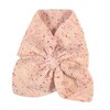 *Exclusive* Women's Sledding Scarf, Dusty Rose Confetti - Scarves - 1 - thumbnail