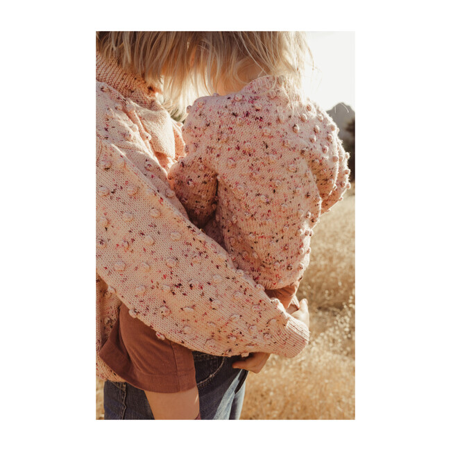 *Exclusive* Popcorn Sweater, Dusty Rose Confetti - Misha & Puff ...