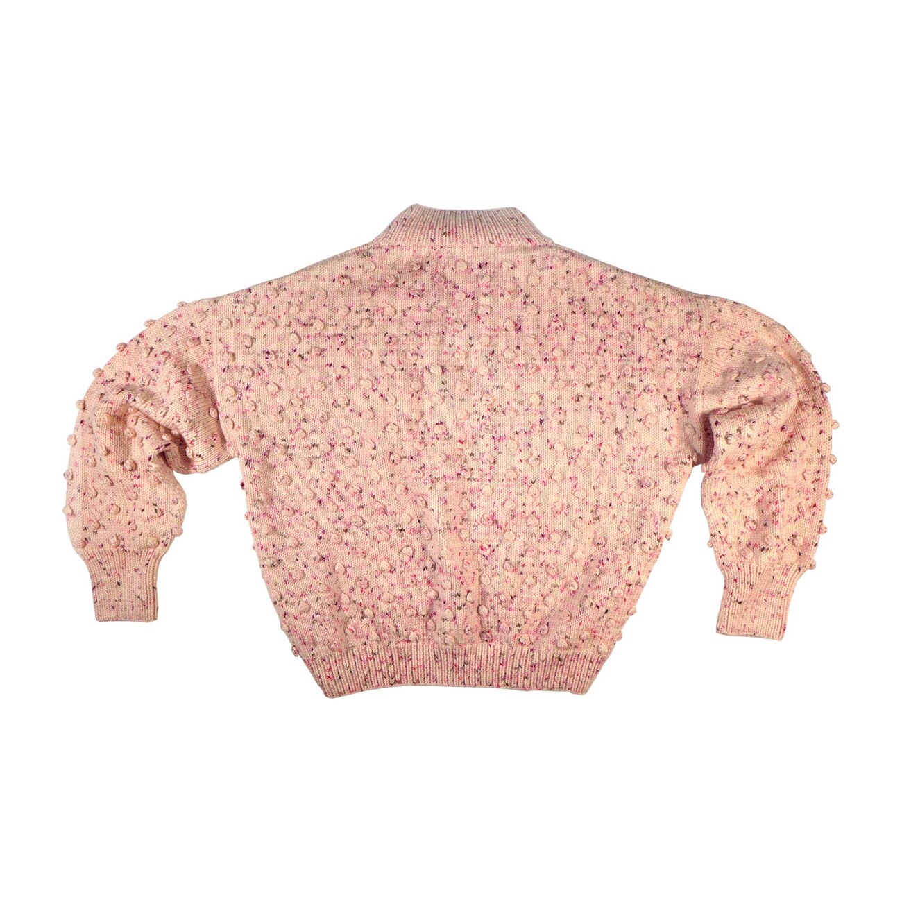 Popcorn Sweater - Dusty Rose Confetti