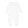 Sleeping Cutie Cover Footie, White - Onesies - 2
