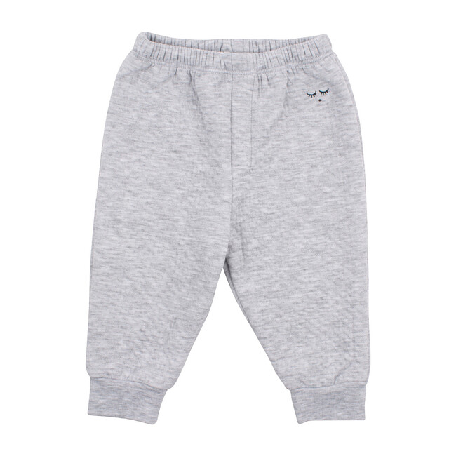 Quilted Pants, Grey