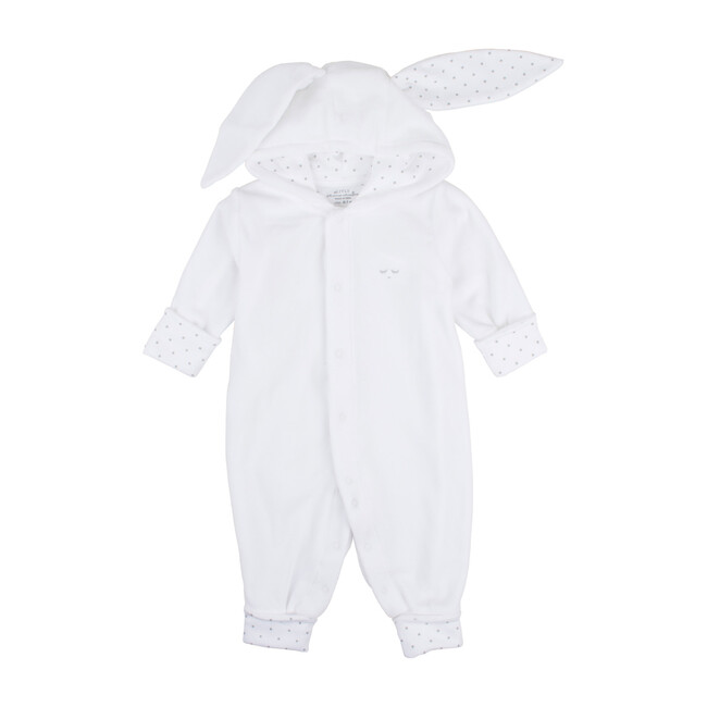 Bunny Overall, White