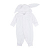 Bunny Overall, White - Overalls - 1 - thumbnail
