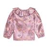 Holly Top, Rose Satin Print - Blouses - 2