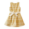 Sonya Twirly Dress, Golden Winter Garden - Dresses - 2