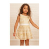 Sonya Twirly Dress, Golden Winter Garden - Dresses - 3