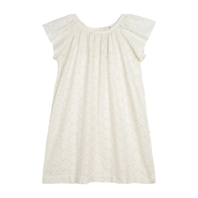 Suzanne Dress, Ecru - Dresses - 1