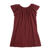 Suzanne Dress, Burgundy - Dresses - 2