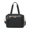 Stevie Luxe Diaper Bag, Scuba Black - Diaper Bags - 1 - thumbnail