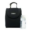 Stevie Luxe Diaper Bag, Scuba Black - Diaper Bags - 8