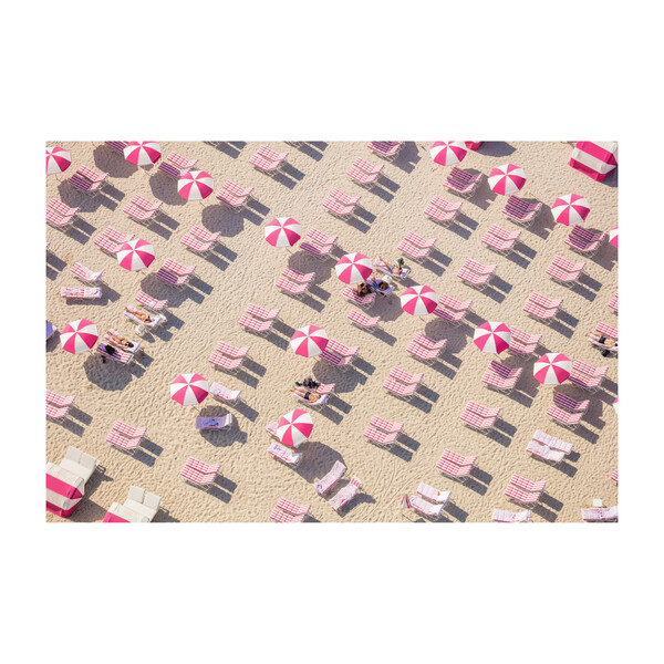 Pink and White Beach Club