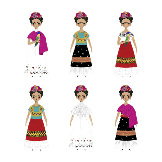 Frida Paper Doll Kit - Dolls - 3