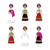 Frida Paper Doll Kit - Dolls - 3