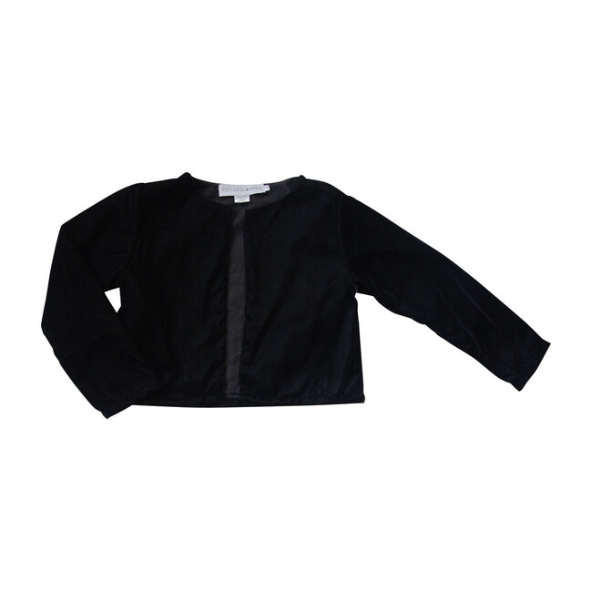 Nasim Jacket, Black Velvet - Jackets - 1