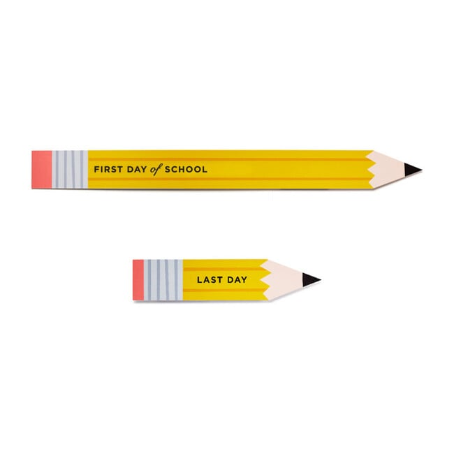 Oversized First (and Last!) Day of School Pencils