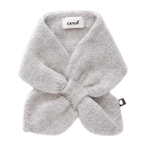 Rabbit Scarf, Grey - Scarves - 1