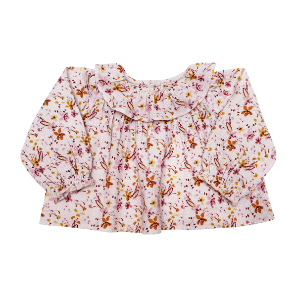 Noeli Blouse, Blush Flowers