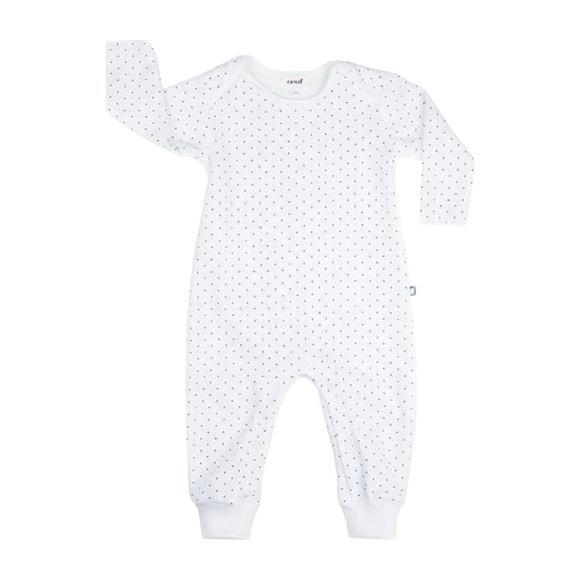 Jumpsuit, Indigo Dots - Onesies - 1