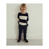 Luke Kids Tee, White and Blue