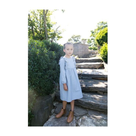 London Dress,  Light Blue - Dresses - 4