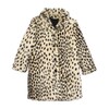Faux Fur Leopard Coat - Fur & Faux Fur Coats - 1 - thumbnail