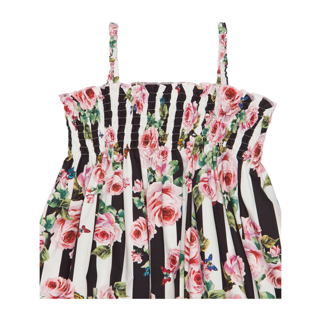 Ruched Cover Up, Striped Rose - Dresses - 3