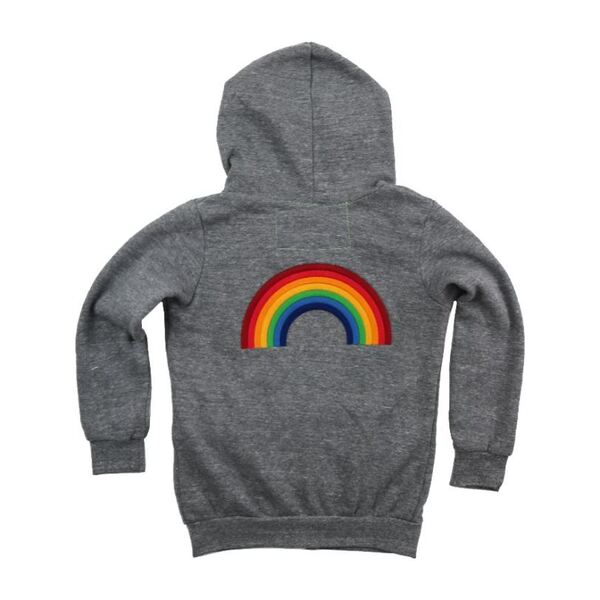 Rainy Chief Rainbow Black Hoodie for Women (USA Size) main image 0
