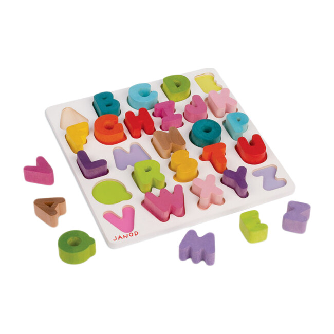 I Wood Alphabet Puzzle - Puzzles - 1