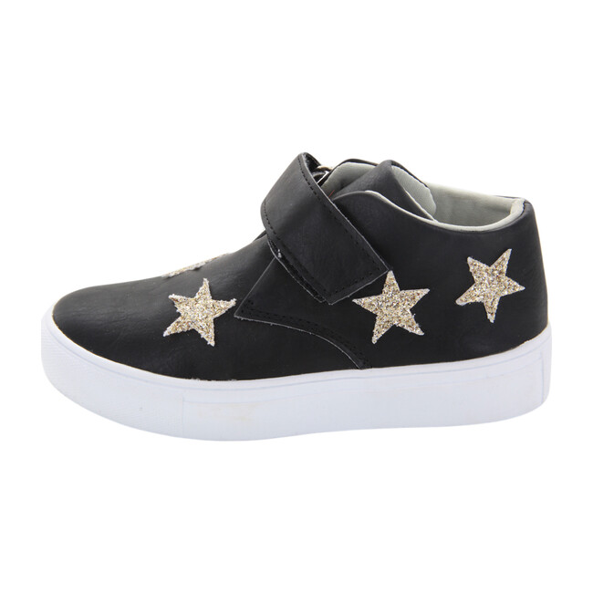 Star Velcro High Top, Black/Gold - Sneakers - 2