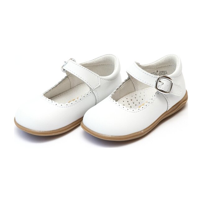 Chloe Classic Scalloped Leather Mary Jane
