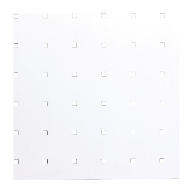 Caramba Peg Board, White - Wall Décor - 1