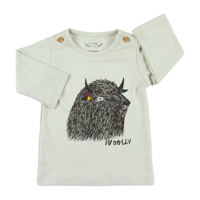 Woolly Yak T-Shirt, Mercury - Tees - 1