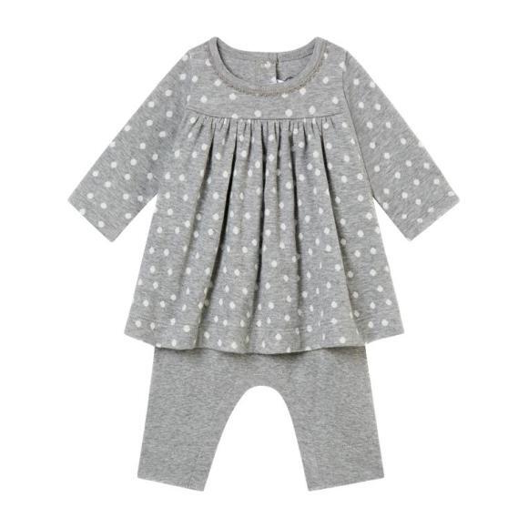 baby dress and leggings set