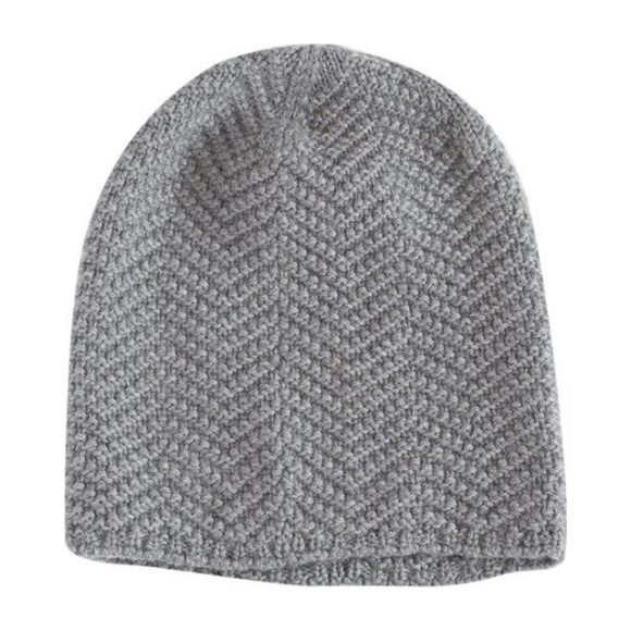 Merino Wool Toque, Grey - Hats - 1