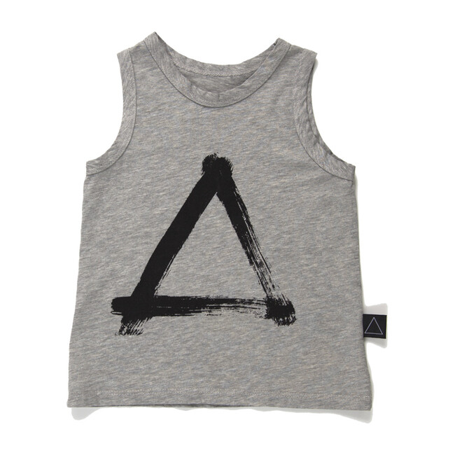 Triangle Tank, Heather Grey - Tees - 1
