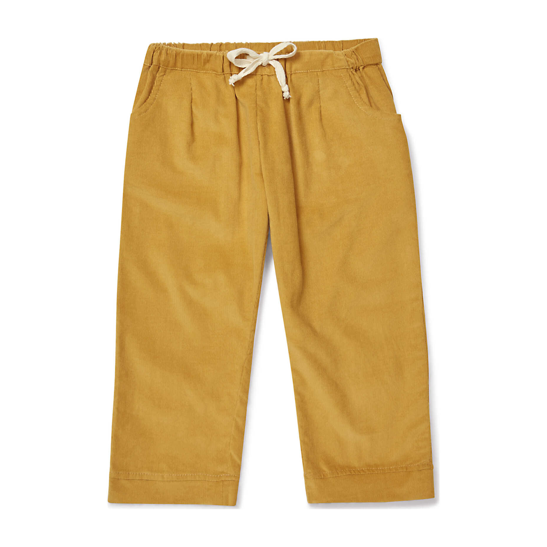 Corduroy Pants, Miel - Kids Girl Clothing Pants - Maisonette