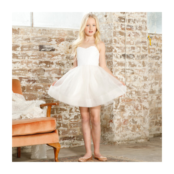 Dahlia Lace Dress, Ivory - Dresses - 2