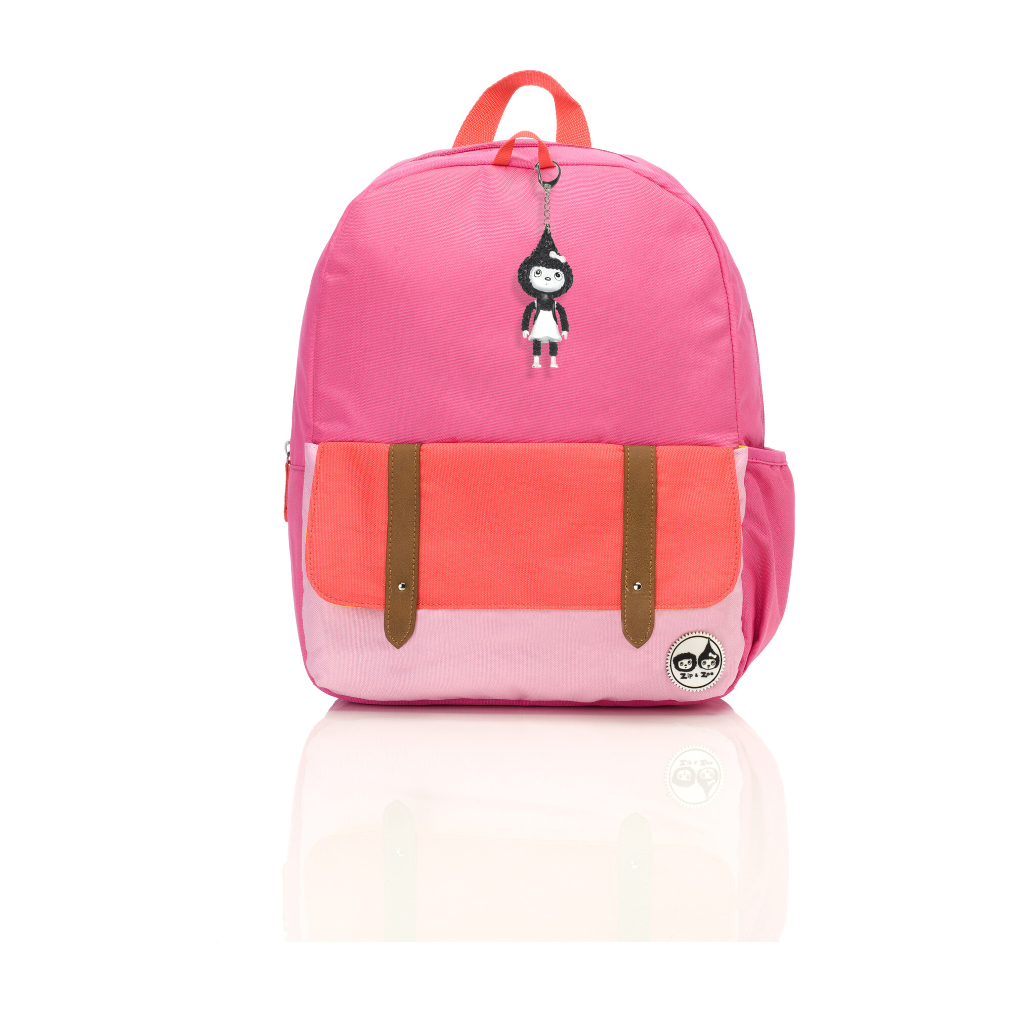 Junior Backpack, Hot Pink Colorblock - Kids Girl Accessories Bags ...