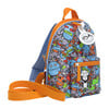 Mini Backpack, Robot Blue - Backpacks - 3