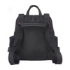 Robyn Faux Leather Convertible Backpack Diaper Bag, Black - Diaper Bags - 7