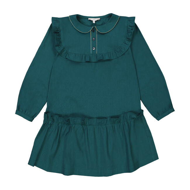 Amicie Dress, Peacock - Dresses - 1