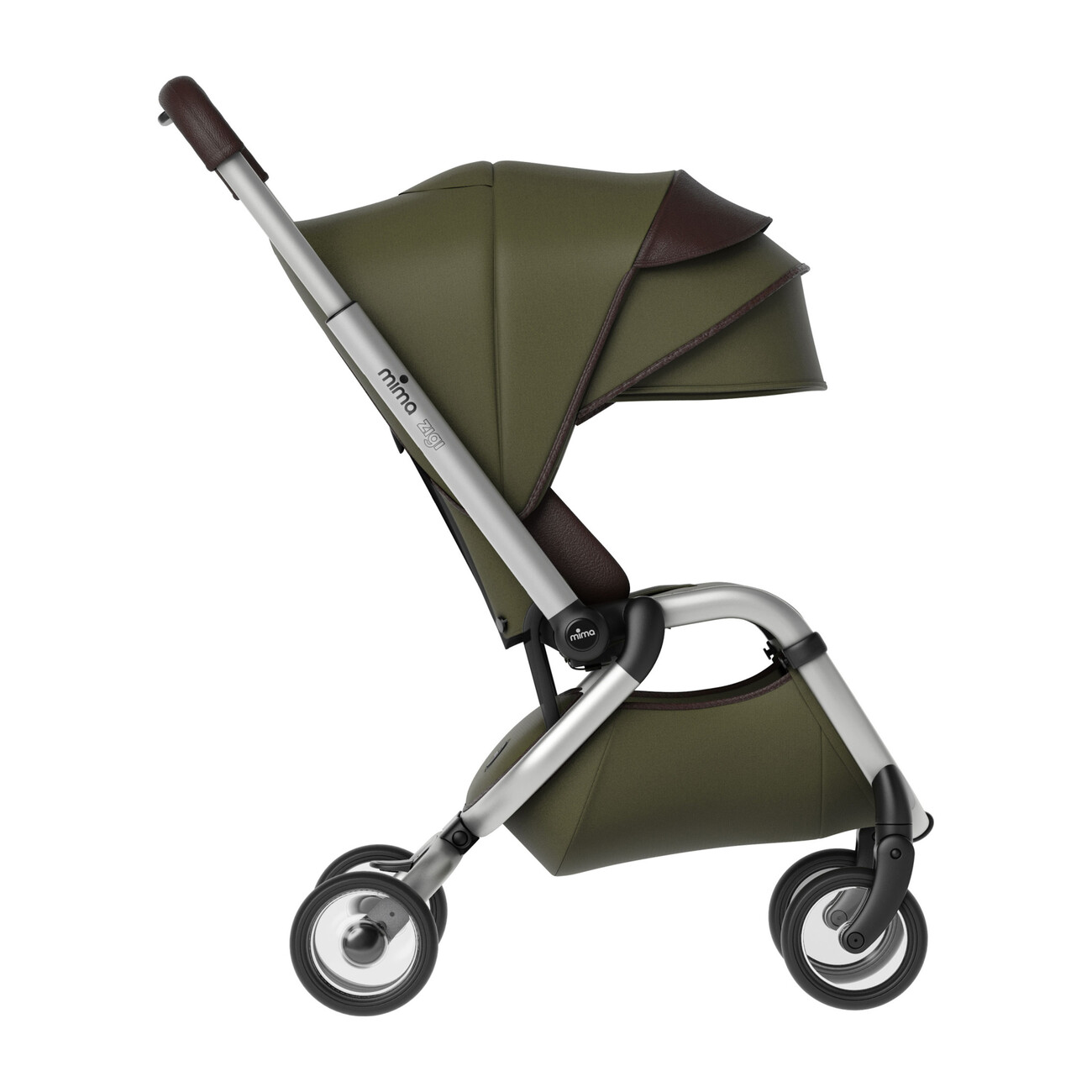 Zigi, Olive Green - Mima Strollers | Maisonette