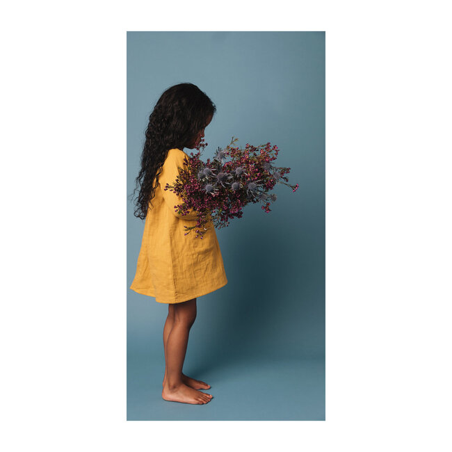 Cotton Gauze Smock Dress, Miel Les Gamins Dresses