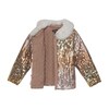 Nadine Jacket, Gold Multi Sequins - Jackets - 3