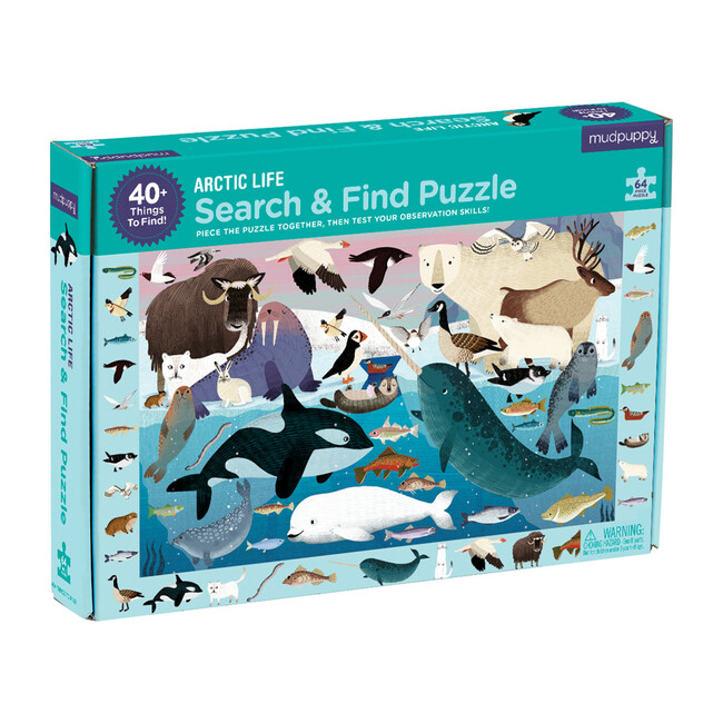 Arctic Life Search & Find Puzzle - Puzzles - 1
