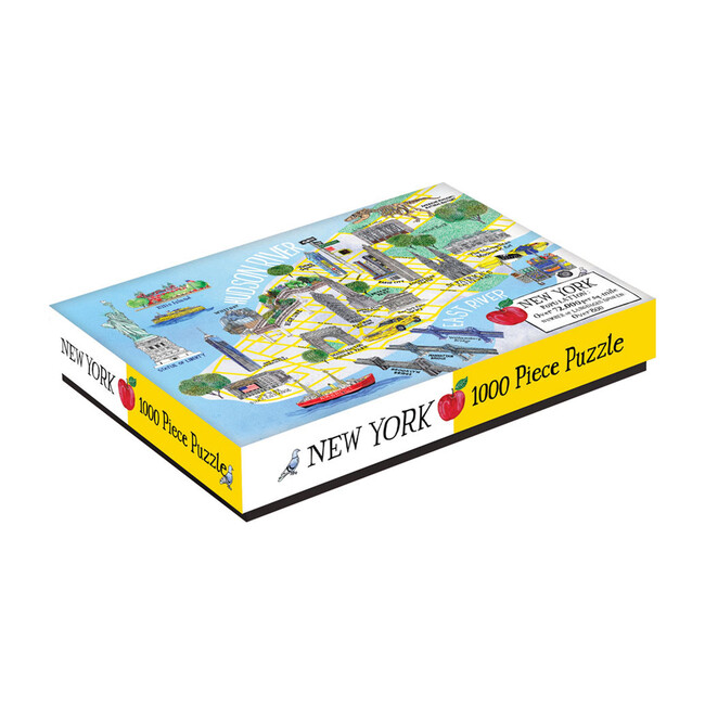 New York City Map 1000-Piece Puzzle - Puzzles - 3