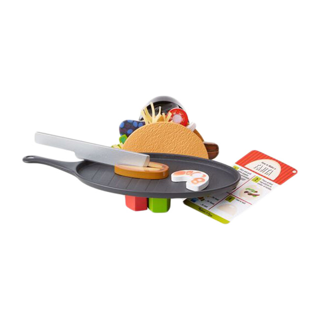 Fill & Fold Taco & Tortilla Set - Play Food - 3