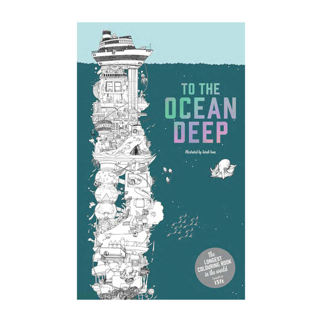 To the Ocean Deep Coloring Book - Arts & Crafts - 1