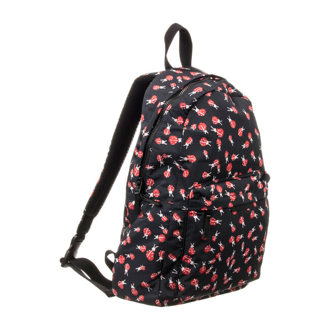 Bang Ladybug Large Backpack, Black - Backpacks - 2