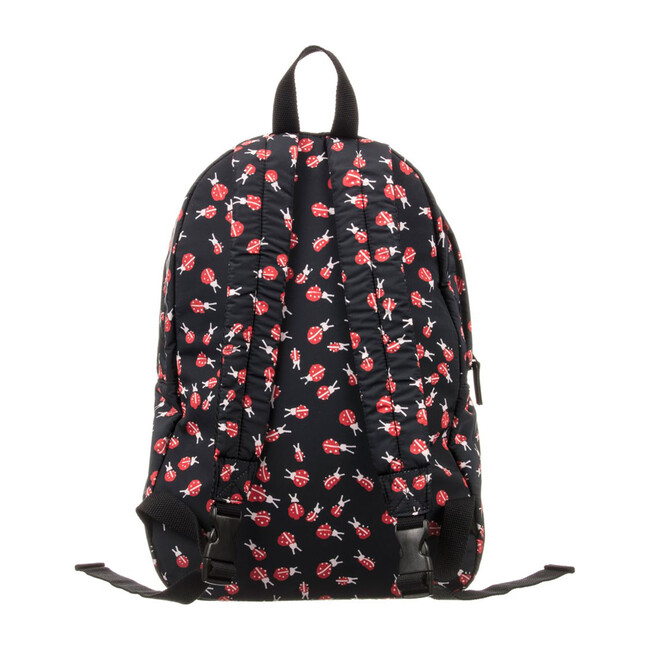 Bang Ladybug Large Backpack, Black - Backpacks - 3